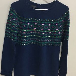 Blue Gem Sweater